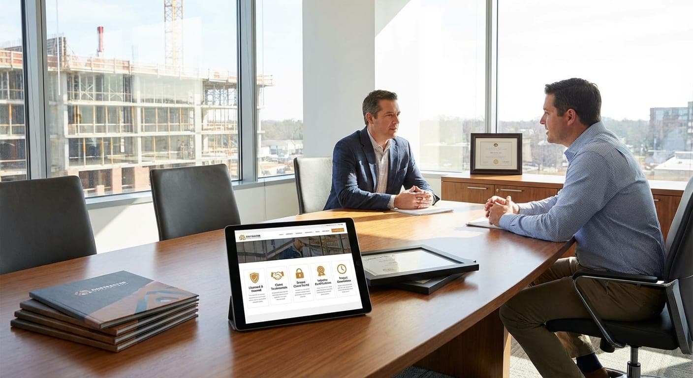 5 Website Trust Signals Every Contractor Needs