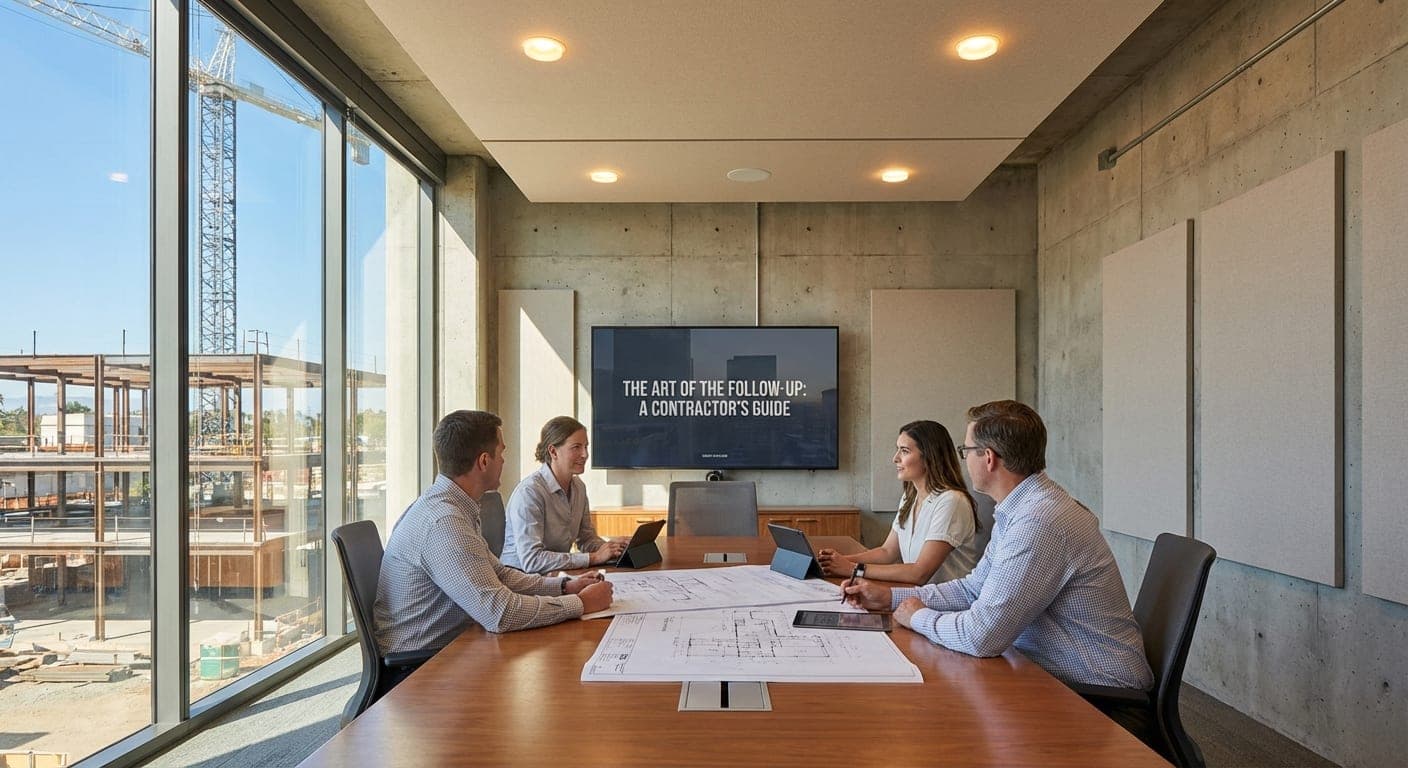The Art of the Follow-Up: A Contractor’s Guide